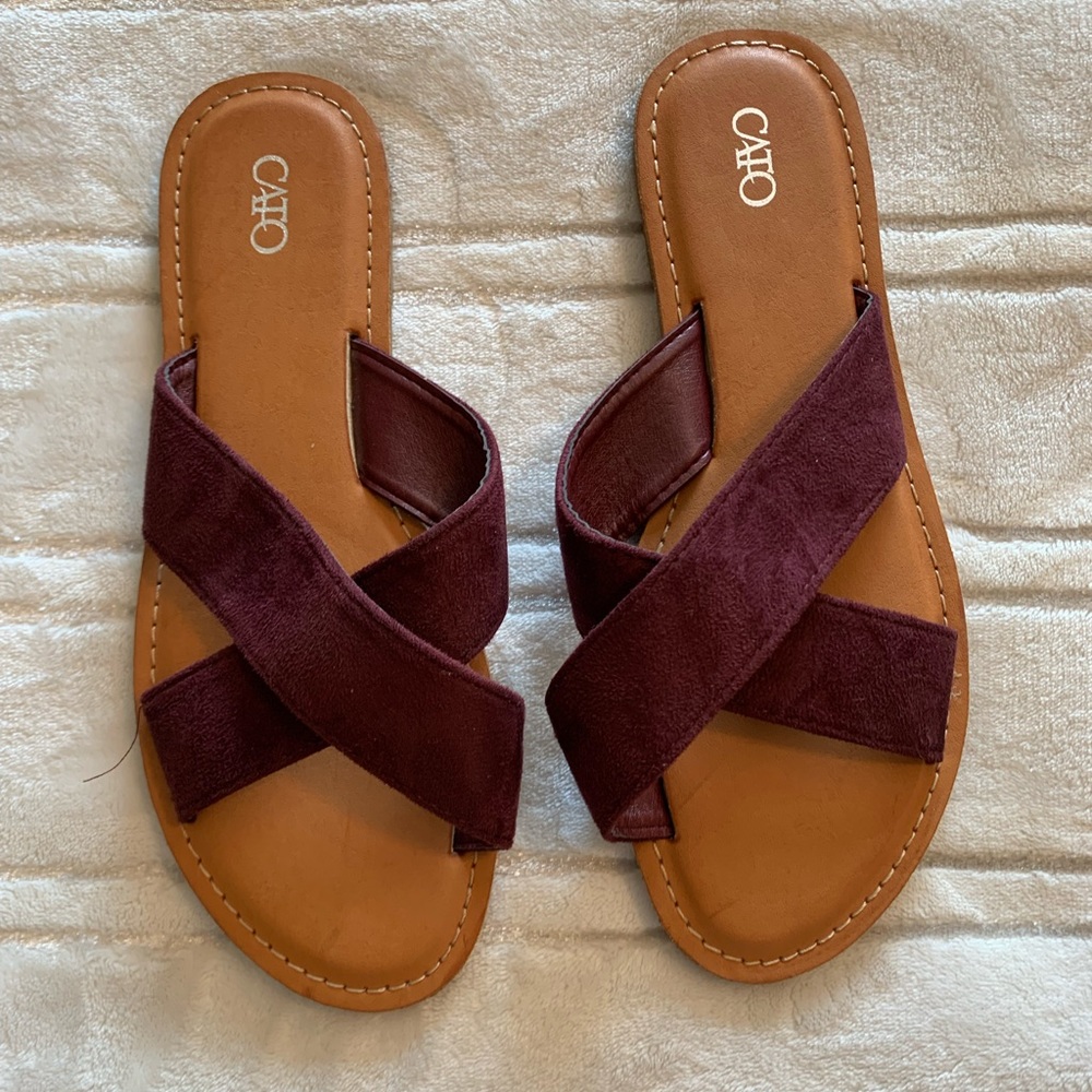 Cato slide sandals